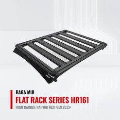 Ba Ga Mui Nhôm Hamer Flat Rack HR161 Cho Ford Ranger/Raptor Next Gen 2023+