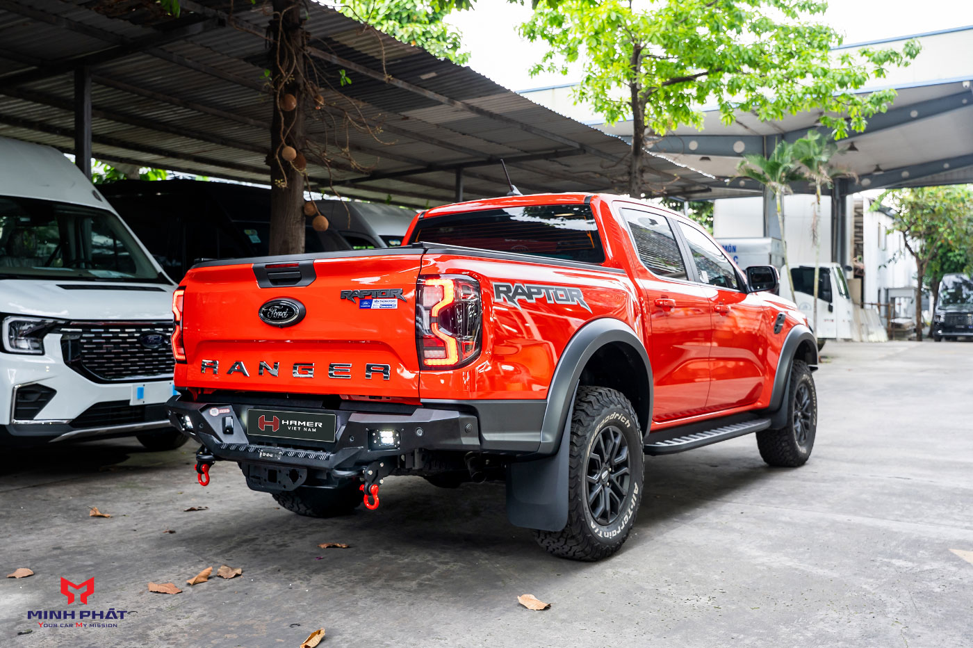 Cản Sau Hamer Nova Series MX204 Cho Ford Ranger Raptor Next Gen 2023+