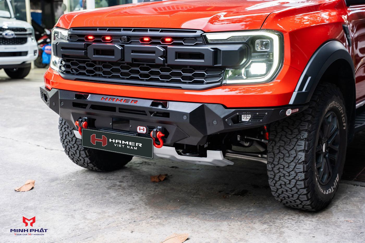 Cản Trước Hamer Guardian Series AM112 Cho Ford Ranger Raptor Next Gen 2023+