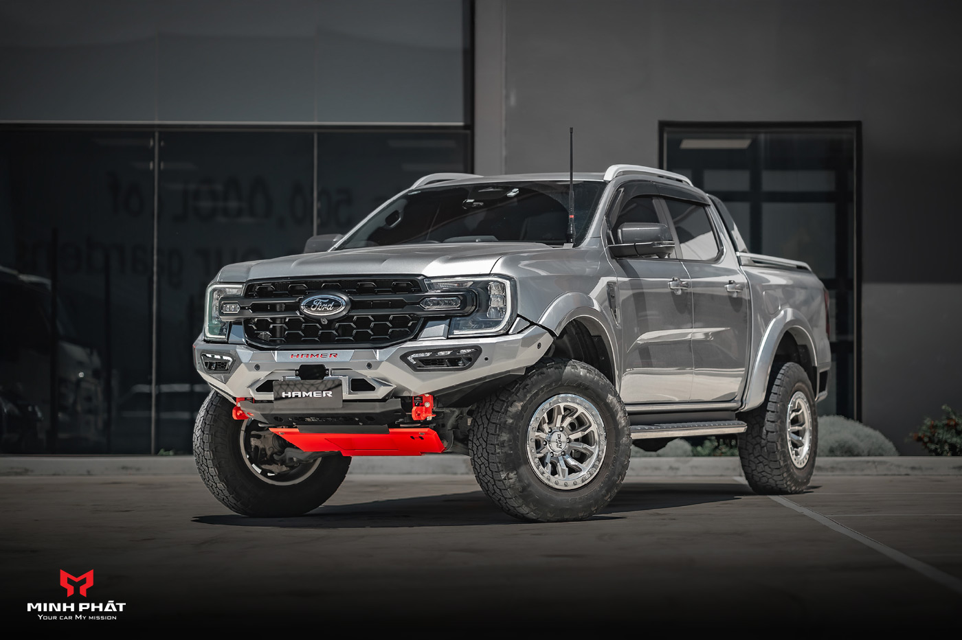 Giáp Gầm 1 Tấm Hamer Cho Ford Ranger Next Gen 2023+ - Ảnh 4