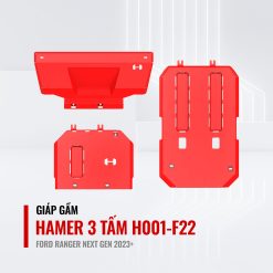 Giáp Gầm 3 Tấm Hamer Cho Ford Ranger Next Gen 2023+