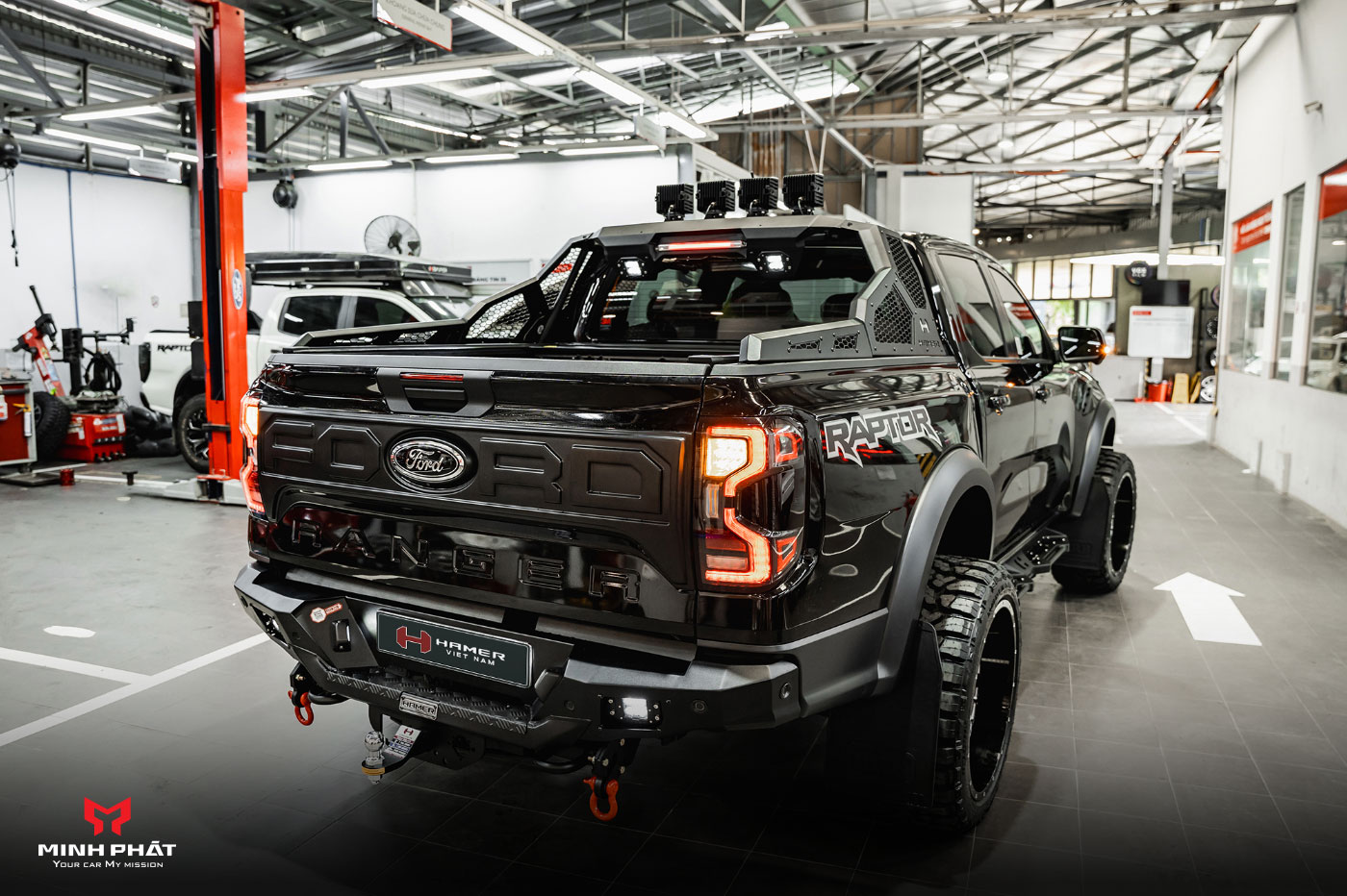 Khung Thể Thao Hamer Warrior Series Plus HR1902+ Cho Ford Ranger/Raptor Next Gen 2023+ - Ảnh 2