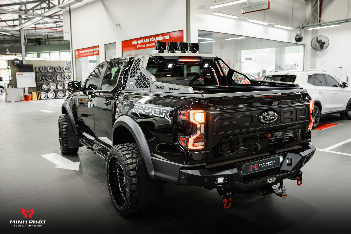 Khung Thể Thao Hamer Warrior Series Plus HR1902+ Cho Ford Ranger/Raptor Next Gen 2023+