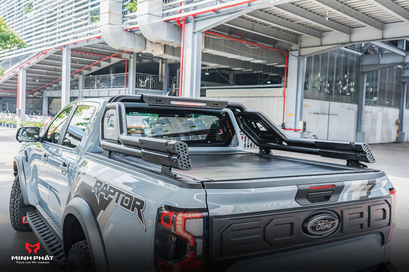 Khung Thể Thao Hamer Night Fury Series HR2000 Cho Ford Ranger/Raptor Next Gen 2023+ - Ảnh 2