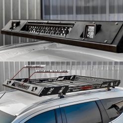 Alternative view of Baga Mui Có Đèn Led Hamer Solar Series HR153 Cho Mitsubishi Pajero 2020+