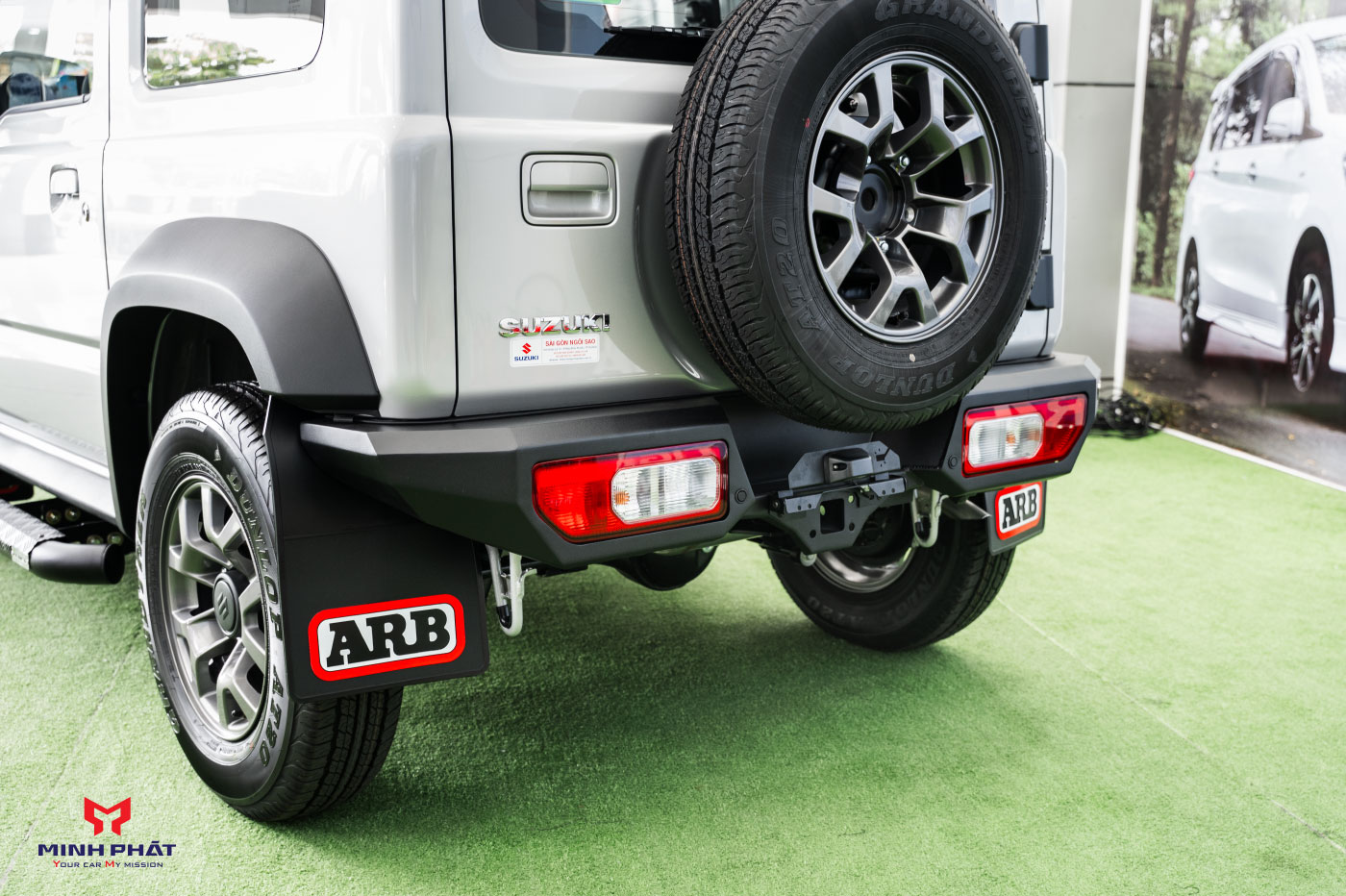 Cản sau Hamer Blimber Series MX208 giúp tăng nét hầm hố, cá tính cho Suzuki Jimny