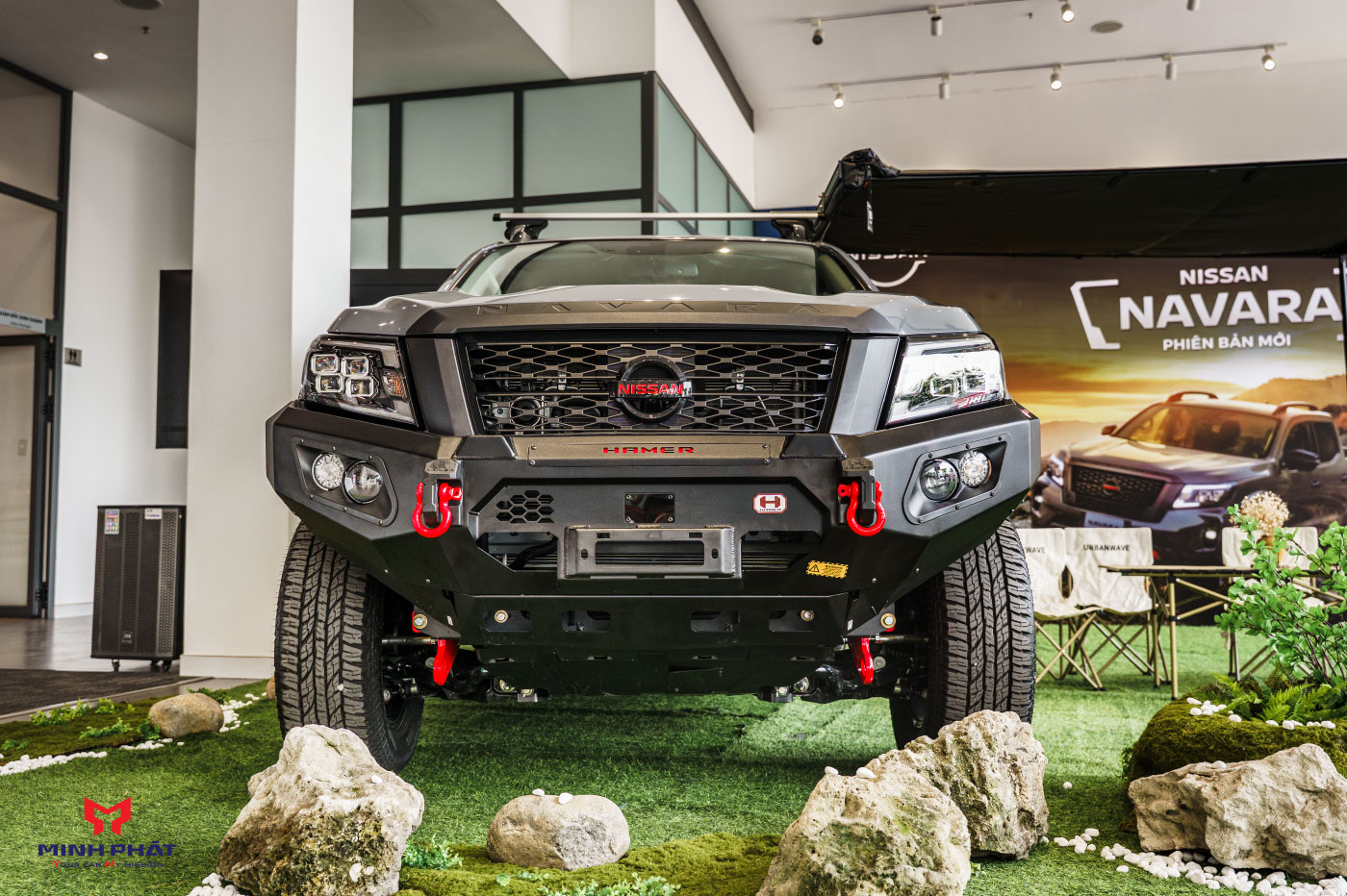 Cản Trước Hamer King Series AM106 Cho Nissan Navara Pro4X 2020+ - Ảnh 2