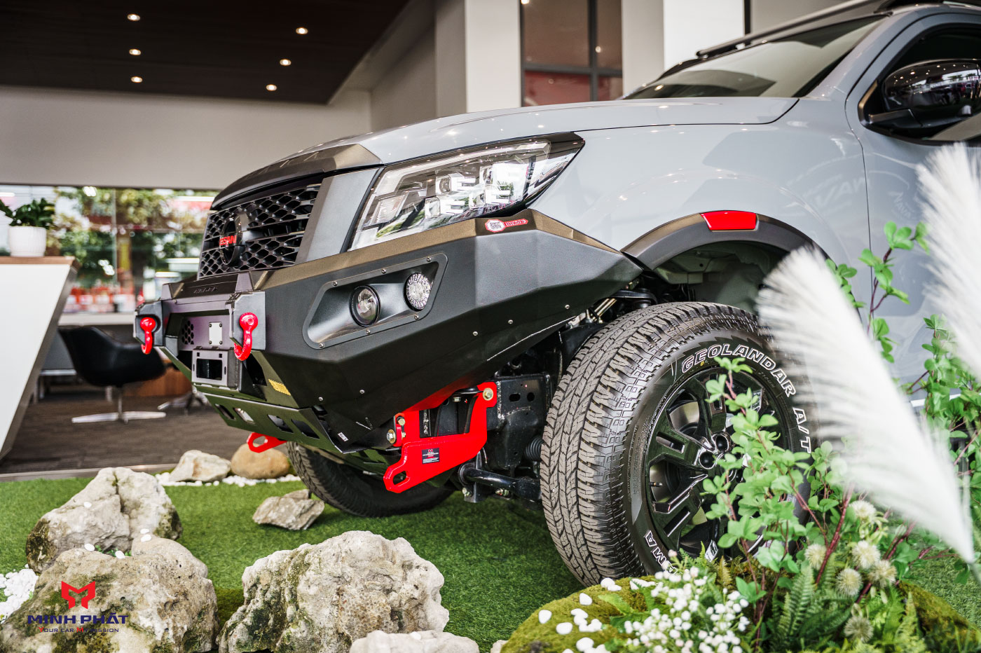 Cản Trước Hamer King Series AM106 Cho Nissan Navara Pro4X 2020+ - Ảnh 3