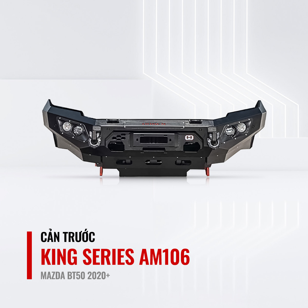 Cản Trước Hamer King Series AM106 Cho Mazda BT50 (2020+)