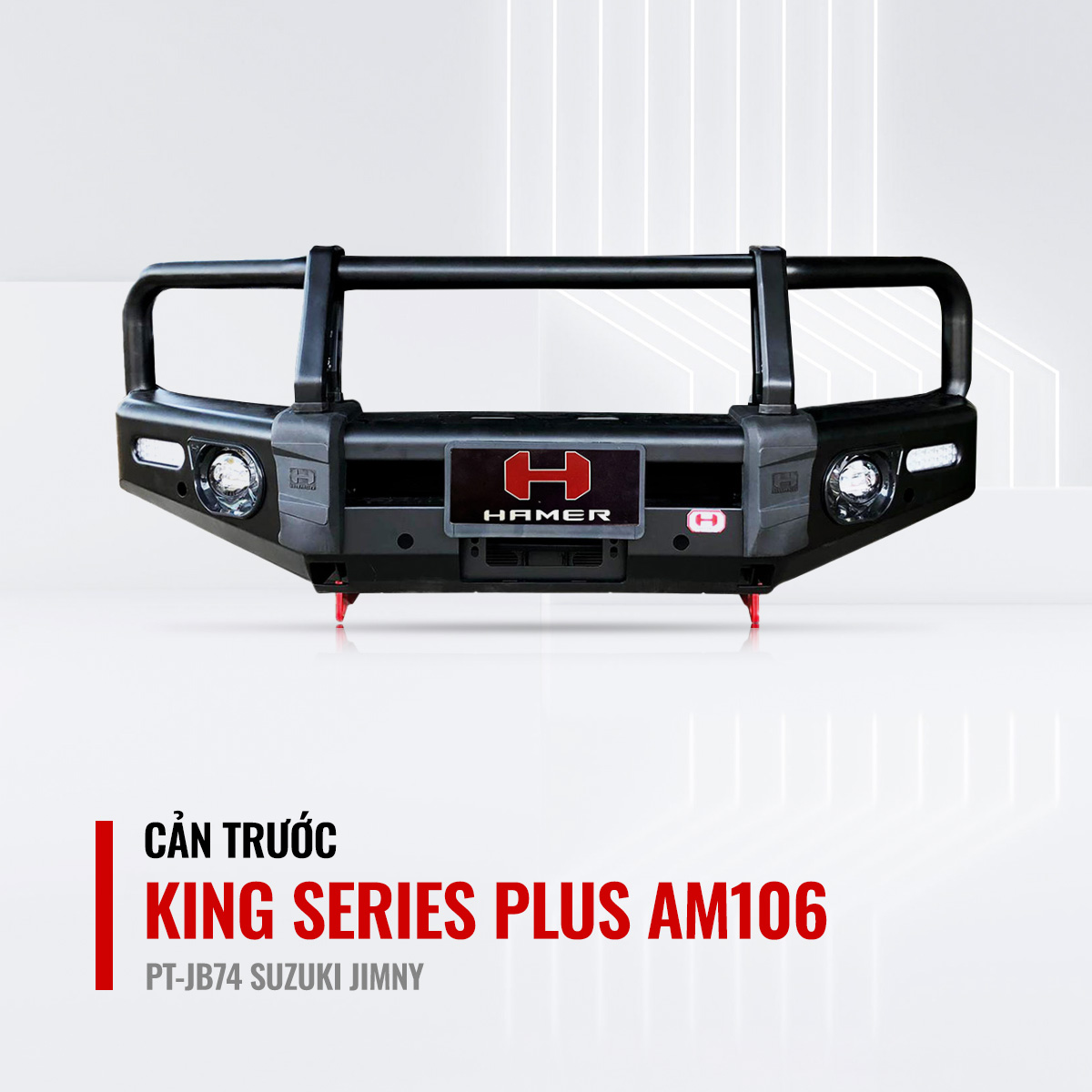 Cản Trước Hamer King Series Plus AM106-PT-JB74 Cho Suzuki Jimny