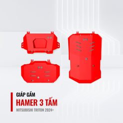 Giáp Gầm 3 Tấm Hamer Cho Mitsubishi Triton 2024+