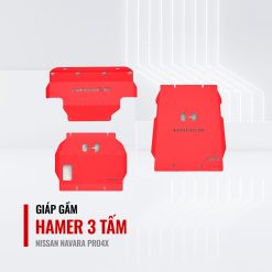 Giáp Gầm 3 Tấm Hamer Cho Nissan Navara Pro4X