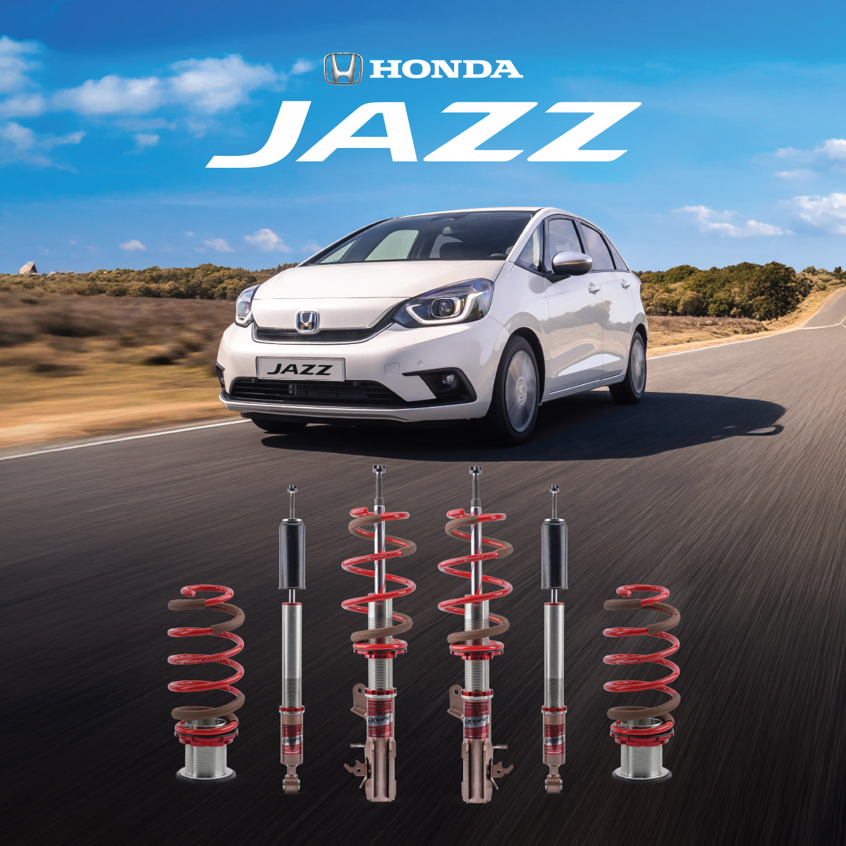 Phuộc giảm xóc Profender Drift cho Honda Jazz