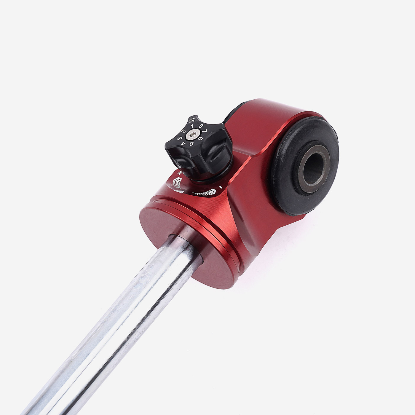 Phuộc giảm xóc Profender Queen Series dễ dàng điều chỉnh 8 chế độ cứng/mềm theo sở thích cho phuộc phía sau