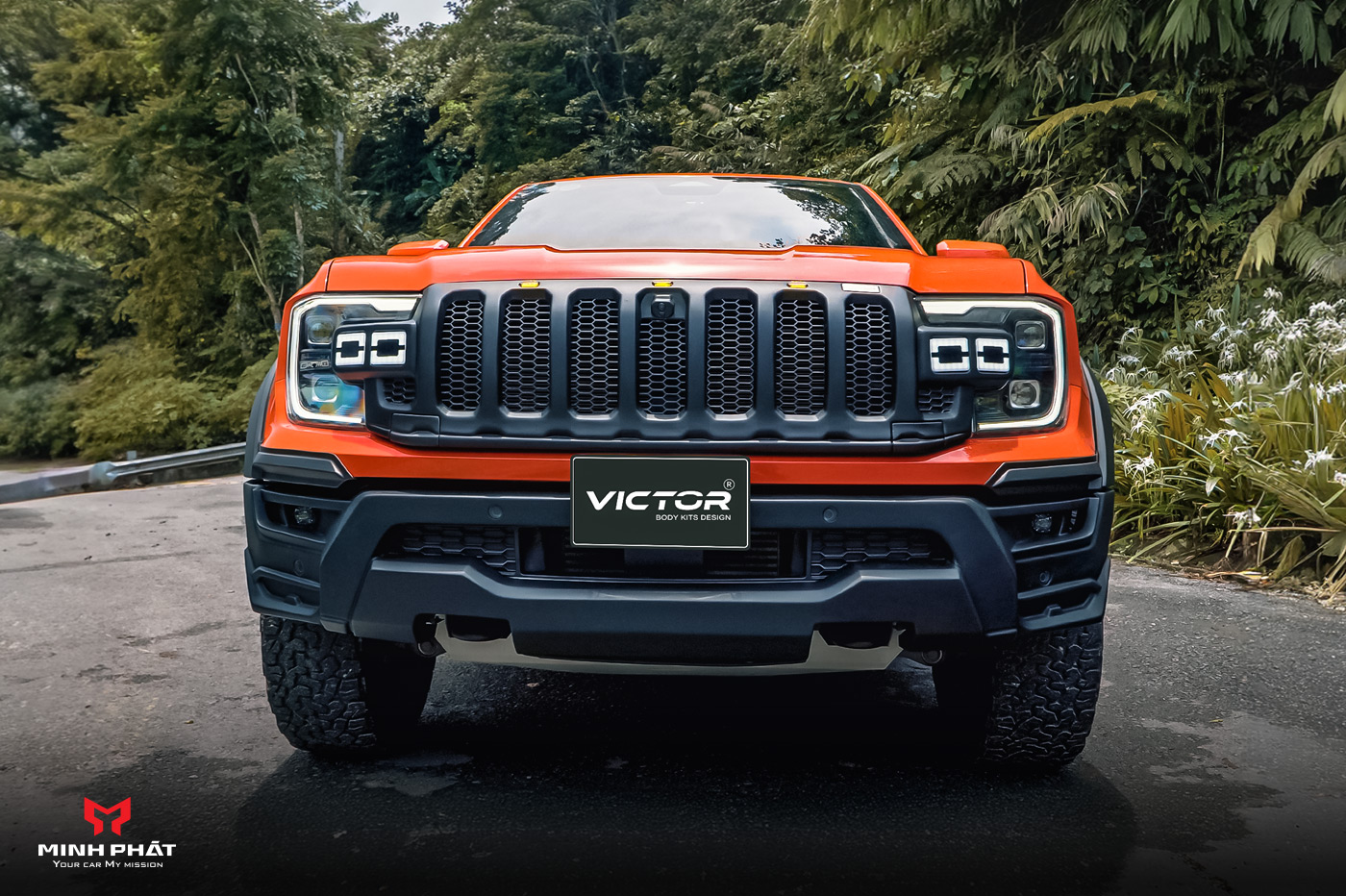 Bodykit Victor Cho Ford Ranger Raptor 2023+ - Ảnh 4