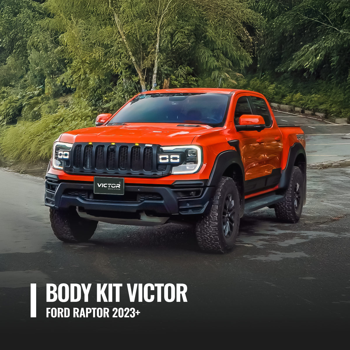 Bodykit Victor Cho Ford Ranger Raptor 2023+