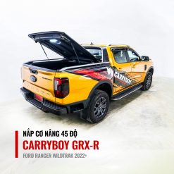 Nắp Thùng Cơ Nâng 45 Độ Carryboy GRX-R Cho Ford Ranger Wildtrak 2022+