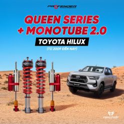 Phuộc Giảm Xóc Profender Queen Series + Monotube 2.0 Cho Toyota Hilux