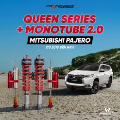 Phuộc Giảm Xóc Profender Queen Series + Monotube 2.0 Cho Mitsubishi Pajero