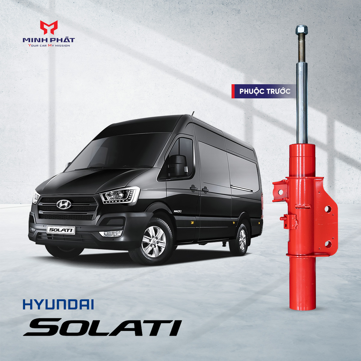 Phuộc Giảm Xóc Trước PNK Cho Hyundai Solati